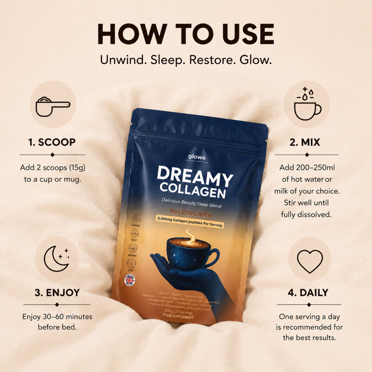 DREAMY Collagen Hot Chocolate